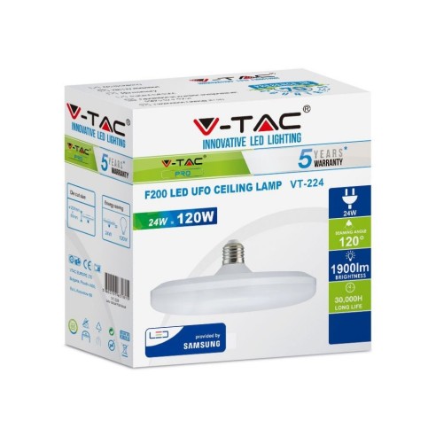 V-TAC PRO VT-224 LED Chip Bulb...