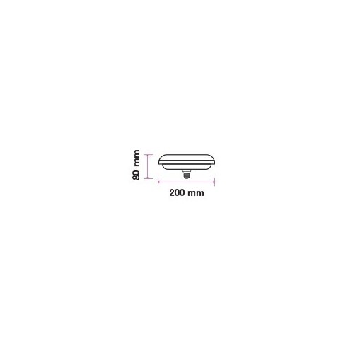 V-TAC VT-2124 LED bulb E27 24W UFO F200
