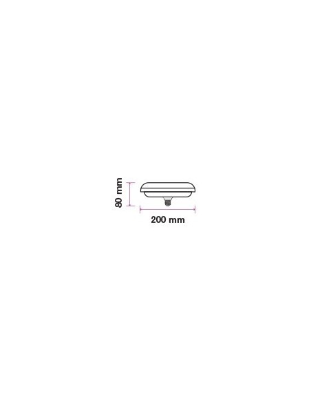 V-TAC VT-2124 LED-lamp E27 24W UFO F200