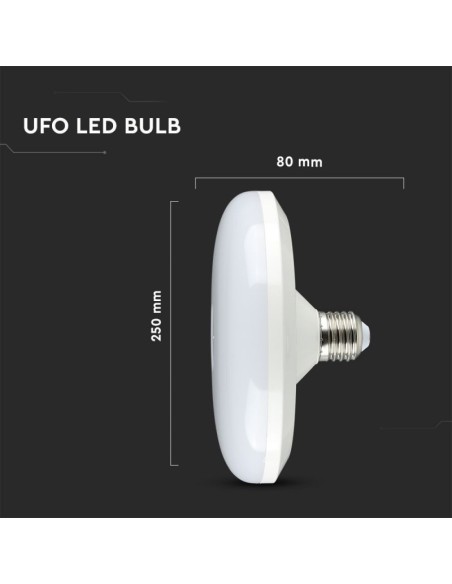 V-TAC PRO VT-235 LED Chip Lamp Samsung E27 36W UFO F250