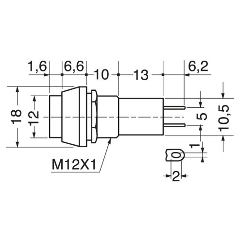 Single-pole push-button switch with...
