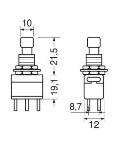 Two-pole push-button switch... 2