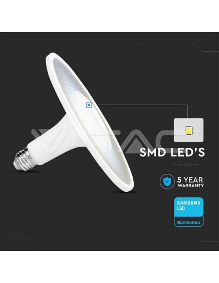 V-TAC PRO VT-2318 LED Bulb with Samsung Chip E27 18W UFO F220