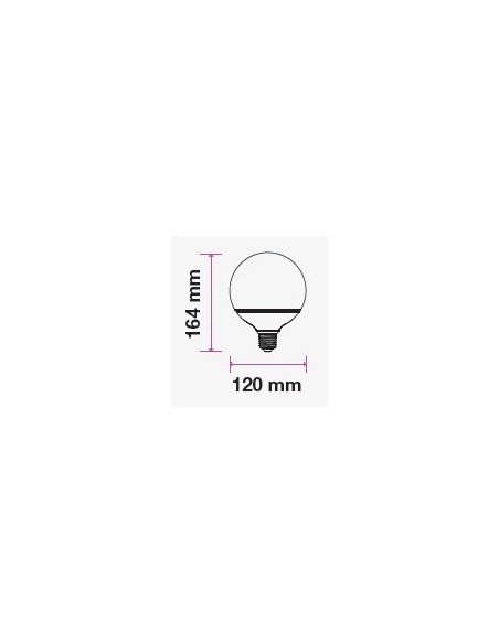 V-TAC PRO VT-288 LED Bulb with Samsung Chip E27 18W A+ G120