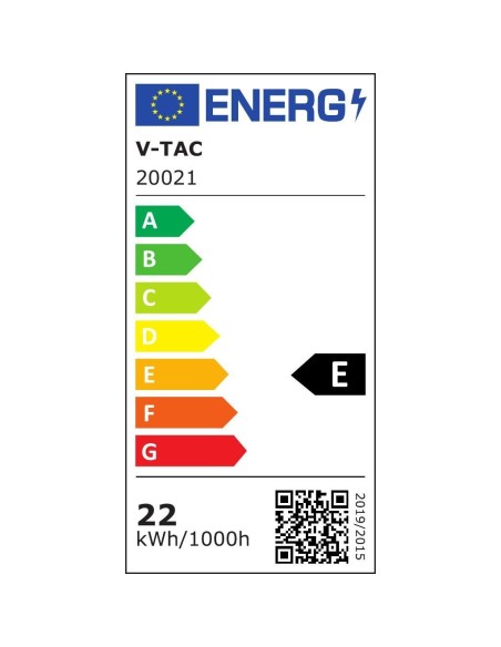 V-TAC PRO VT-242 LED-Lampe mit Samsung Chip E27 22W 120LM/W A+ G120
