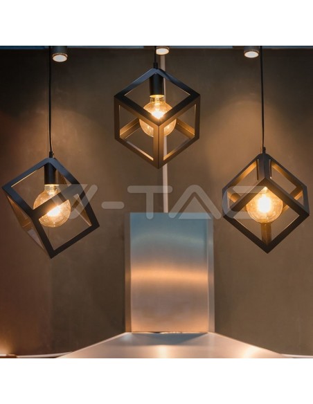 V-TAC PRO VT-287 292 Bombilla LED Chip Samsung E27 6W G125 Filamento 2700K