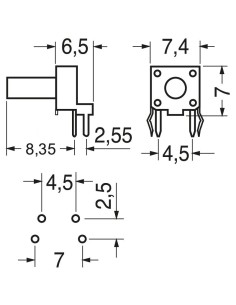 Micro Button 7 x 7.4 x 8.35... 2