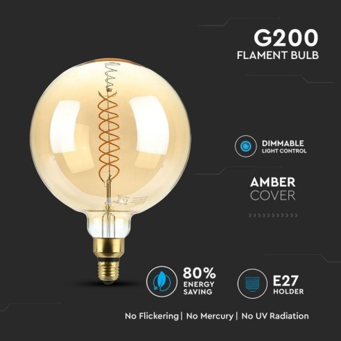 V-TAC VT-2158D 7462 LED Bulb E27 8W...