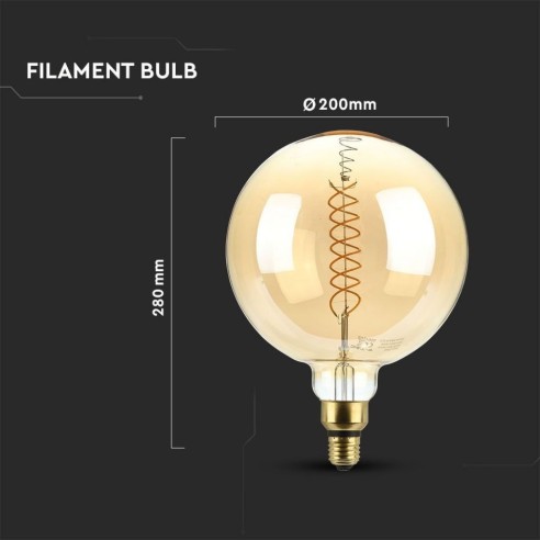 V-TAC VT-2158D 7462 LED Bulb E27 8W...