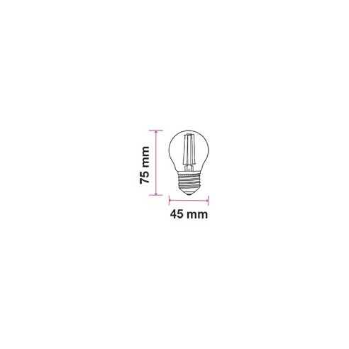 V-TAC VT-2132 7412 LED Gloeilamp E27...
