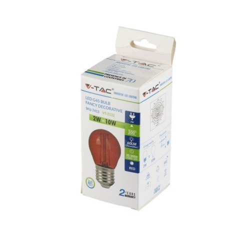 V-TAC VT-2132 7413 LED Bulb E27 2W...