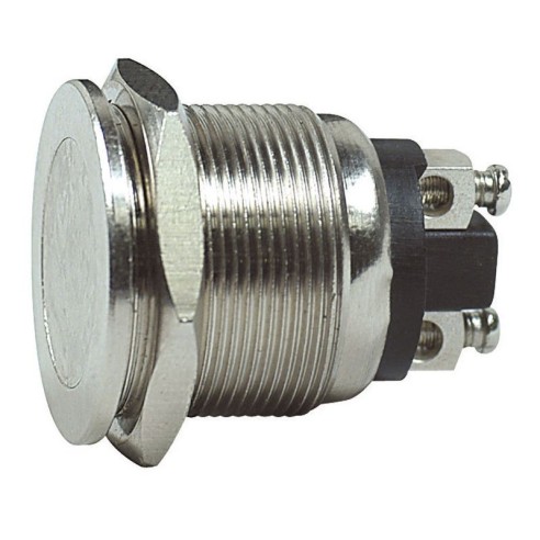 Bouton unipolaire en métal avec...