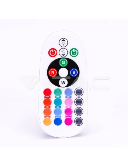 V-TAC VT-2224 2772 E27 3.5W G45 LED Lamp met RGB afstandsbediening
