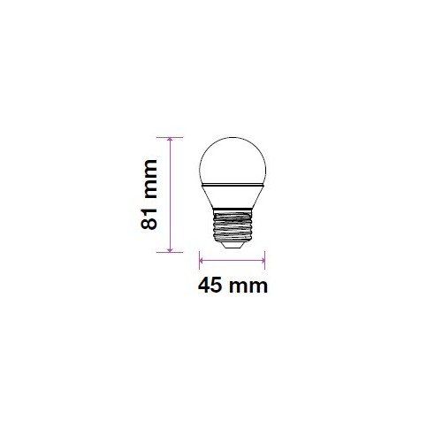 V-TAC VT-2224 2772 E27 3.5W G45 LED...