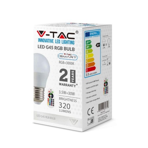 V-TAC VT-2224 2772 E27 3.5W G45...