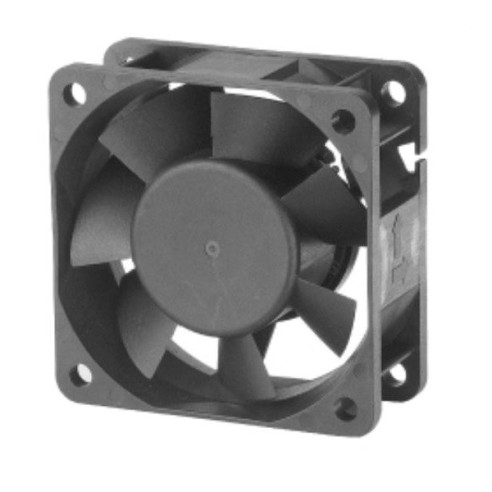 Axial fan 60x60x25.4mm thermoplastic,...