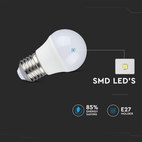 V-TAC VT-2216 LED bulb E27 5.5W G45...