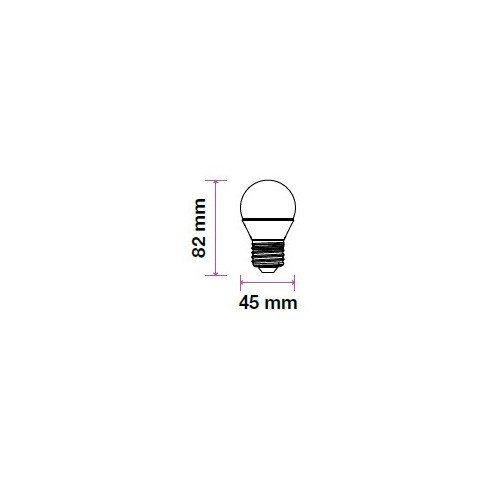 V-TAC VT-2256 Box 6 LED bulbs E27...