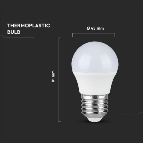 V-TAC VT-2256 Box 6 LED bulbs E27...