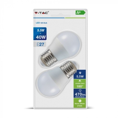V-TAC VT-2166 Blister van 2 LED...
