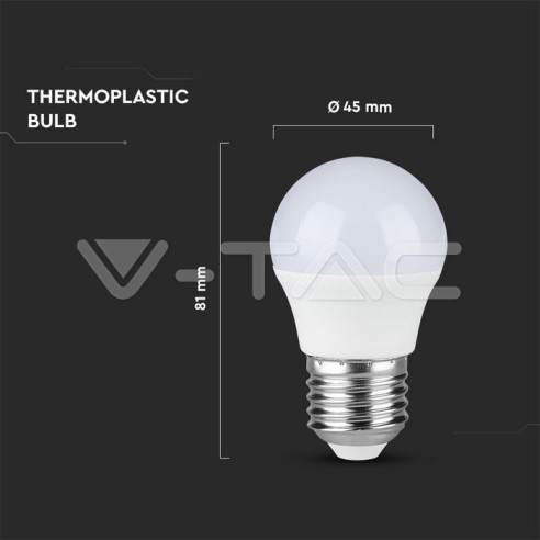 V-TAC VT-2176 Box 3 LED bulbs E27...