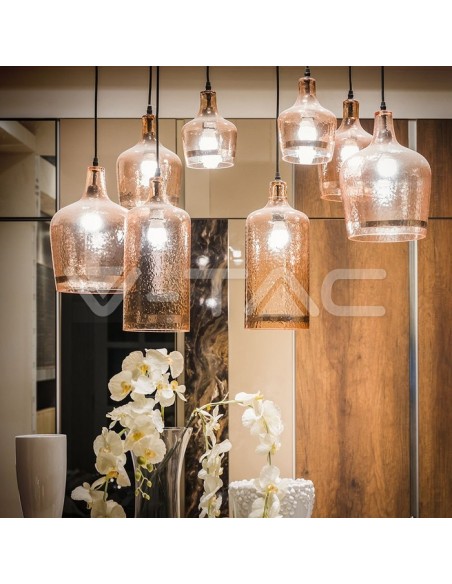 V-TAC VT-2176 Boîte 3 ampoules LED E27 5.5W G45