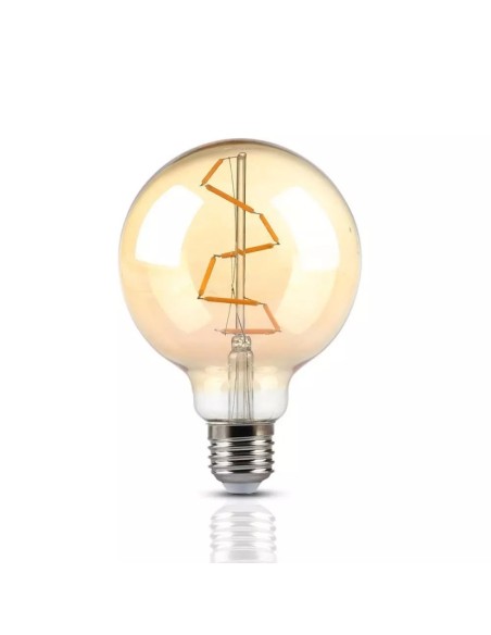 V-TAC VT-2024 7146 LED Bulb E27 4W G95 Filament Amber 2200K