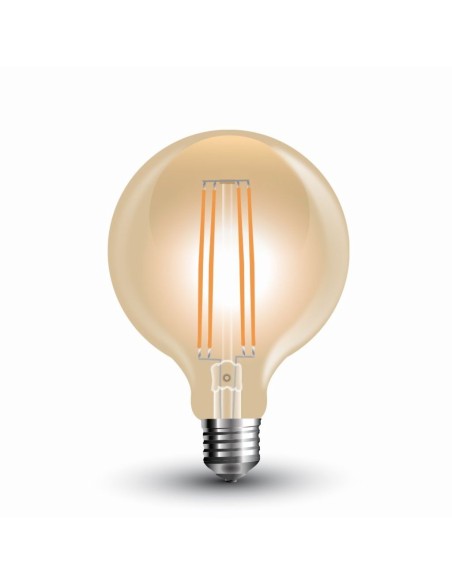 V-TAC VT-2027 7147 LED Bulb E27 7W G95 Filament Amber 2200K