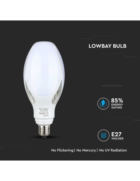 V-TAC PRO VT-240 LED Lamp met Samsung Chip E27 36W 110LM/W A++ Olijf