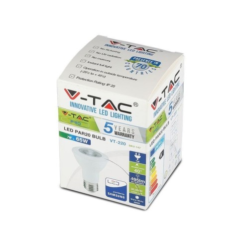V-TAC PRO VT-220 LED Lamp met Samsung...