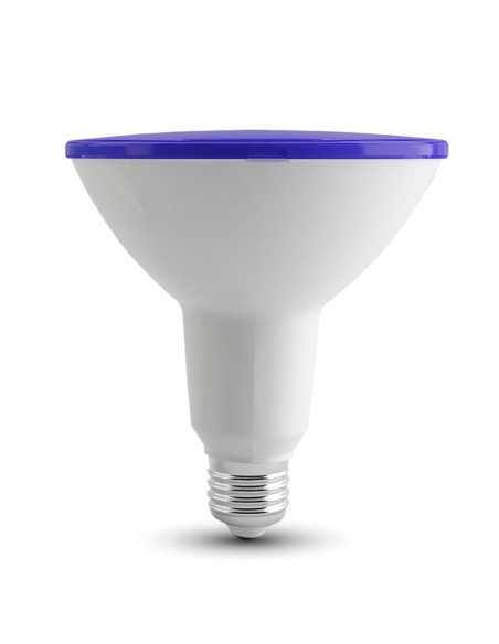 V-TAC VT-1125 4420 LED Bulb E27 15W PAR38 Colour Blue