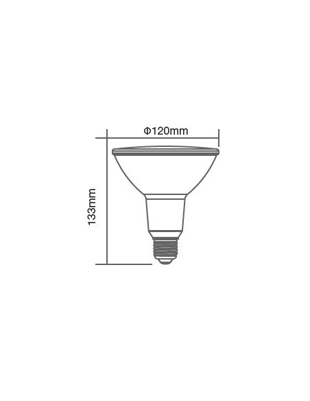 V-TAC VT-1227 LED-Glühbirne E27 17W PAR38
