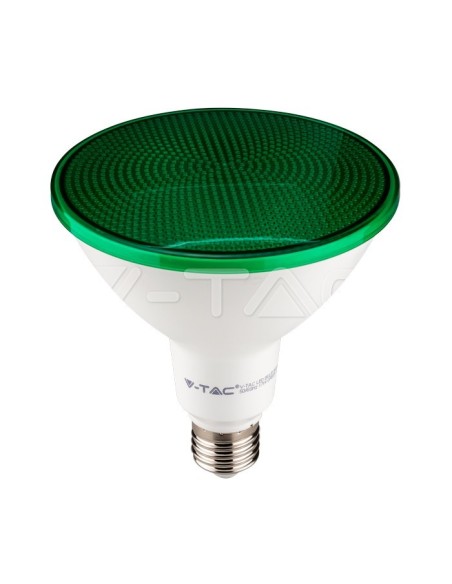 V-TAC VT-1227 92067 LED Bulb E27 17W PAR38 Colour Green