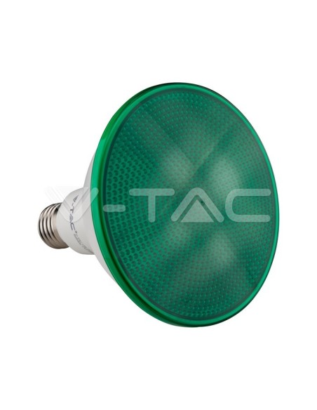 V-TAC VT-1227 92067 LED Lamp E27 17W PAR38 Kleur Groen