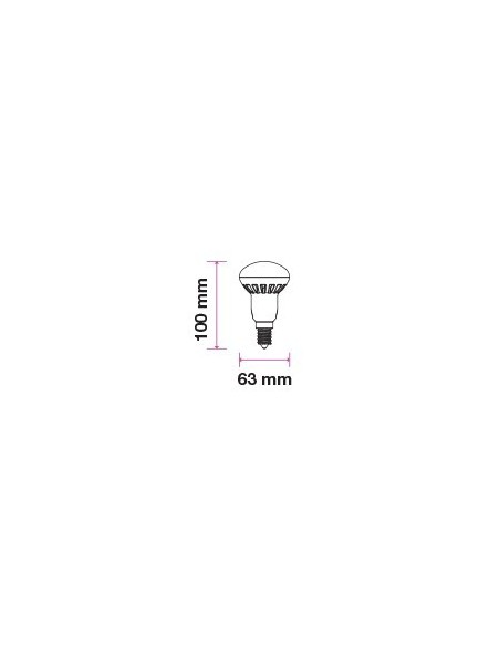 V-TAC VT-1862 4140 LED lamp E27 8W R63 4000K