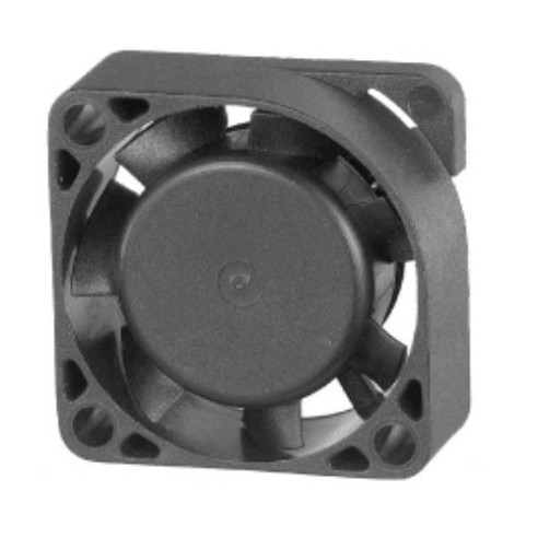 Axial fan 25x25x10mm thermoplastic,...