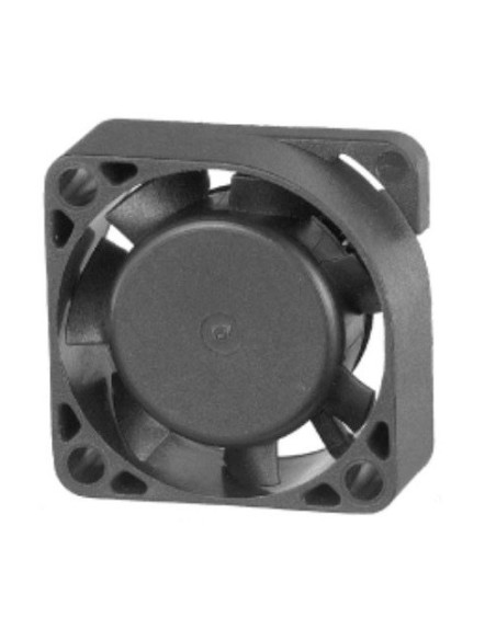 Axiallüfter 25x25x10mm thermoplastisch, kugelgelagert, 12Vdc 0.06A, 10000 rpm - Commonwealth FP-108I/12VDC