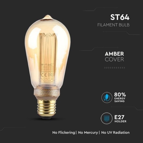 V-TAC VT-2185 7474 LED Bulb E27 4W...