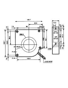 120x120x31mm radial... 2