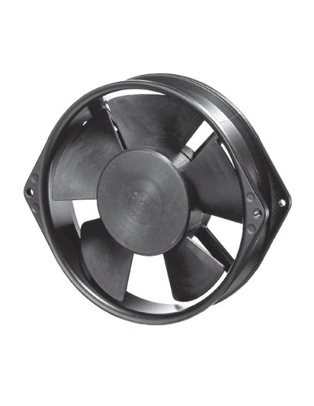 Ventilador axial metálico 162x150x55mm, rodamientos de bolas, 220Vac 0,15A, 3000 rpm - Commonwealth FP-108C/220VAC