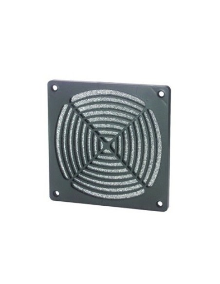 Rejilla de PVC con filtro para ventilador 120x120mm - Commonwealth D4