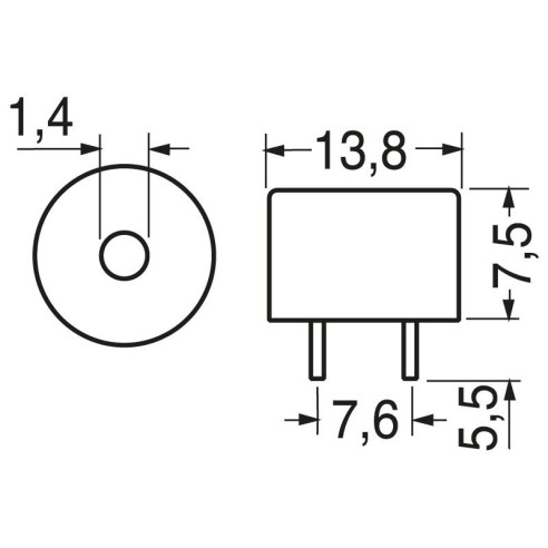 Buzzer piezoceramico con circuito...