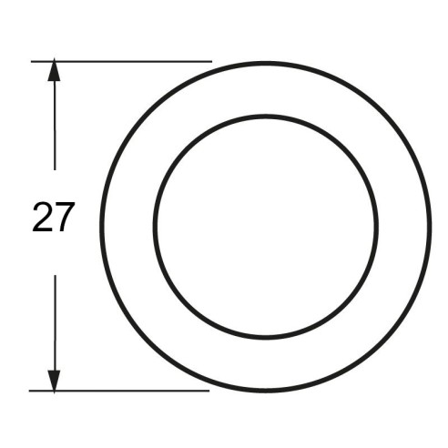 Buzzer piezoelettrico ⌀27mm, 2-20V -...