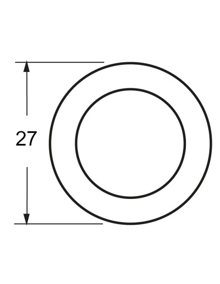 Zumbador piezoeléctrico ⌀27mm, 2-20V - Kepo MFT-27T-3.6A1-G