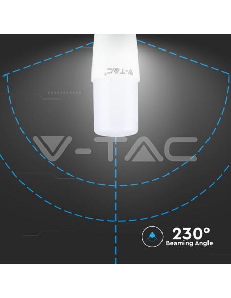 V-TAC PRO VT-237 LED Bulb with Samsung Chip E27 8W T37