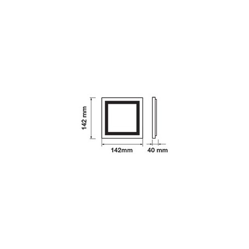 V-TAC VT-809 Pannello a doppio LED...