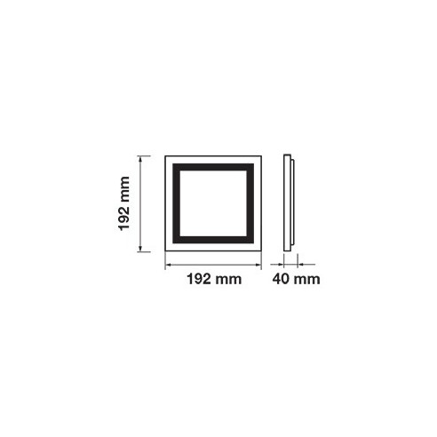 V-TAC VT-1509 Pannello a doppio LED...