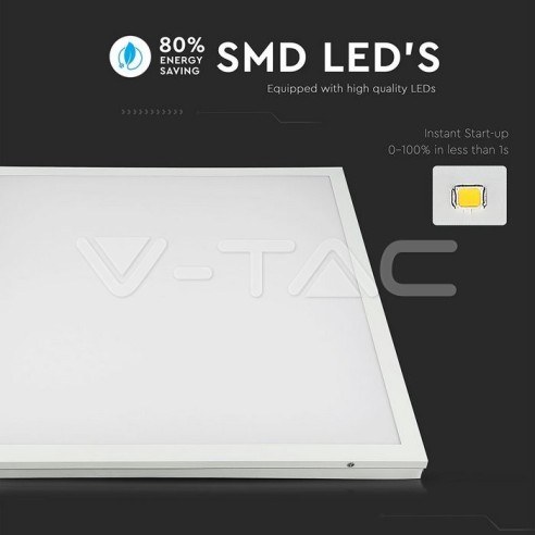 Panel LED V-TAC VT-6142 40W 60x60cm...