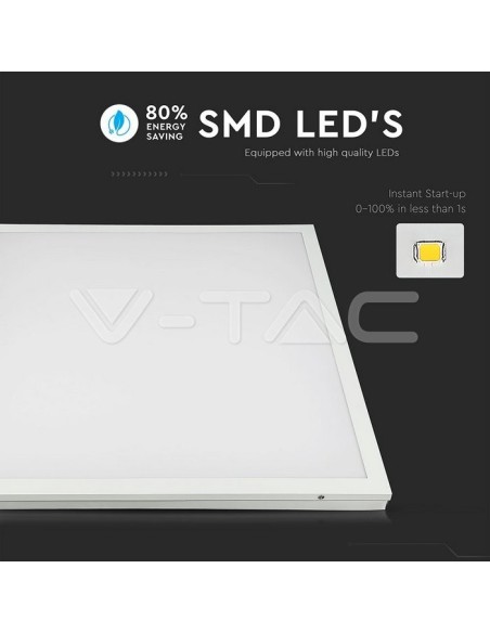 V-TAC VT-6142 Pannello LED 40W 60x60cm 100Lm/W