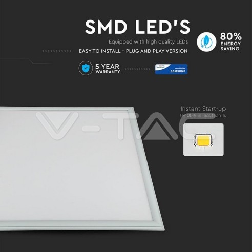 V-TAC PRO VT-645 LED Paneel 45W met...